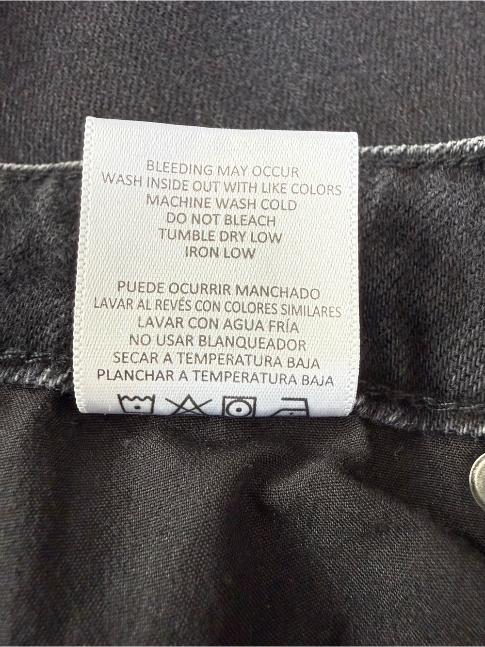 Hidden Nori High Rise Super Wide Leg Cargo Jeans Dark Wash Denim Statement Pants - Picture 9 of 11